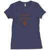 Grandpa Powered by coffee Ladies Fitted T-Shirt