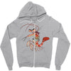 pirate shrimp Zipper Hoodie