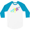smoke and father 3/4 Sleeve Shirt