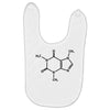 Caffeine Molecule Baby Bibs