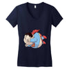 FAT Women's V-Neck T-Shirt