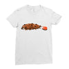 cookie crumbled Ladies Fitted T-Shirt