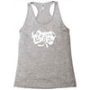 trag&ouml;die theater Racerback Tank