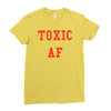 toxic Ladies Fitted T-Shirt