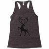 christmas deer Racerback Tank
