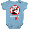 Impeach 45 Stop Trump Baby Bodysuit