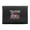 dragon ball z t shirt, train insaiyan t shirt training to beat goku dr Accessory Pouches