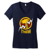 thor Women's V-Neck T-Shirt