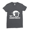 98% chimpanzee Ladies Fitted T-Shirt