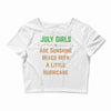 July Girls Crop Top