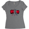 nooooo Women's Triblend Scoop T-shirt