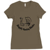 happily shooting blanks Ladies Fitted T-Shirt