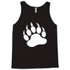 tiger paw sticker vinyl decal   wildcat claws print pet car window tru Tank Top