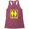 drop yours Racerback Tank