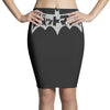 japanese batman logo fan inspired Pencil Skirts