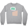 hi de ho neighbor Crewneck Sweatshirt