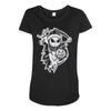 halloween town Maternity Scoop Neck T-shirt