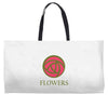 flowers Weekender Totes