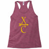 cross country running Racerback Tank