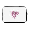 valentines day hearts Laptop sleeve