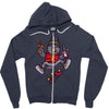 dope birds Zipper Hoodie