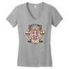peach's gym Women's V-Neck T-Shirt