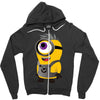 minion funkey Zipper Hoodie