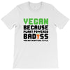 vegan because plant powered badass was not an offical tittle black T-Shirt