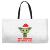 may christmas be with you Weekender Totes