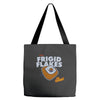 frigid flakes Tote Bags
