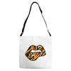 sexy lip biting Adjustable Strap Totes
