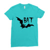 bat (2) Ladies Fitted T-Shirt