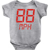 back to the future movie inspired tshirt Baby Onesie