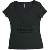 push it (push it real good) Women's Triblend Scoop T-shirt
