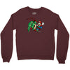 raphael meets mario Crewneck Sweatshirt