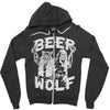 wolf beer Zipper Hoodie