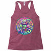 psycho cat Racerback Tank