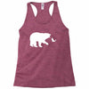 Bear Fishing Racerback Tank
