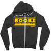 boob trick Zipper Hoodie
