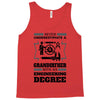Never Underestimate A Grandfather With An Engineer Degree Tank Top