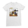 duck slap! Ladies Fitted T-Shirt