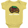 angry pumkin Baby Bodysuit