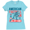 american football Ladies Fitted T-Shirt