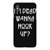 i'm dead wanna hook up american horror story iPhoneX Case