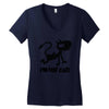 i'm not cat Women's V-Neck T-Shirt