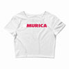 #murica Crop Top