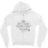 my t sharp barber shop Zipper Hoodie