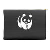 panda bear sticker vinyl decal   cute animal art car window bumper Accessory Pouches