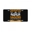 My Daughter Is Super Awesome Her Stepdad License Plate