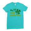 my 1st saint paddyday Ladies Fitted T-Shirt